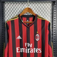 AC Milan 2013/2014 Home Kit - Long Sleeve