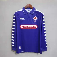 ACF Fiorentina 1998/1999 Home Kit - Long Sleeve