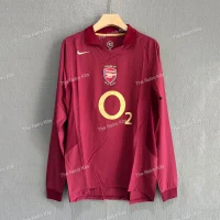 Arsenal FC 2005/2006 Home Kit - Long Sleeve