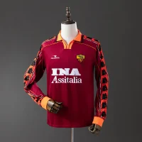 AS Roma 1998/1999 Home Kit - Long Sleeve