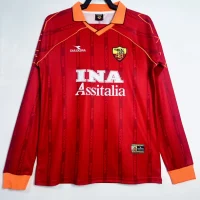 AS Roma 1999/2000 Home Kit - Long Sleeve