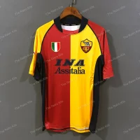 AS Roma 2001/2002 Champions League Home Kit