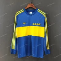 Boca Juniors 1981/1982 Home Kit- Long sleeves