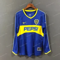 Boca Juniors 2003/2004 Home Kit - Long Sleeves