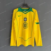 Brazil 2004 Home Kit - Long Sleeve