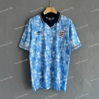 England 1990 Third Blue Kit