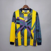 England 1995 Yellow Goalkeeper Kit