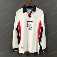 England 1998 Home Kit - Long Sleeves