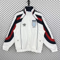 England 1998 White Wind Jacket