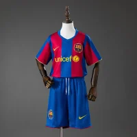 FC Barcelona 2007/2008 Home Kit - KIDS