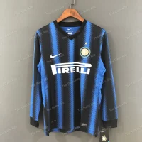Inter Milan 2010/2011 Home Kit - Long Sleeves
