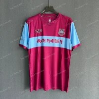 West Ham X Iron Maiden 50th Anniversary Home Kit