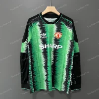 Manchester United 1990/1992 Goalkeeper Kit - Long Sleeve