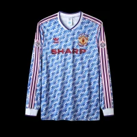 Manchester United 1990/1992 Away Kit - Long Sleeve