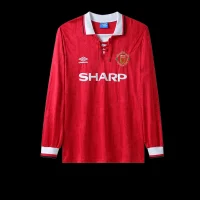 Manchester United 1992/1994 Home Kit - Long Sleeve