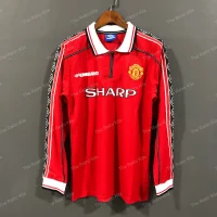 Manchester United 1998/2000 Home Kit - Long Sleeve