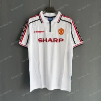 Manchester United 1998/2000 Home White Kit