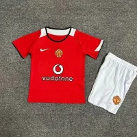 Manchester United 2004/2006 Home Kit - KIDS