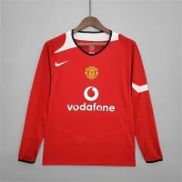 Manchester United 2004/2006 Home Kit - Long Sleeves