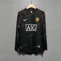 Manchester United 2007/2008 Away Kit - Long Sleeve