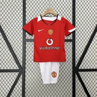 Manchester United 2004/2006 Home Kit - KIDS