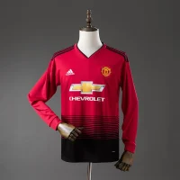 Manchester United 2018/2019 Home Kit - Long Sleeve