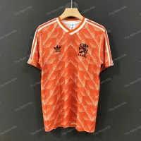 Netherlands 1988 Home Kit - Short Sleeve - Version 2