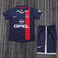 Paris Saint-Germain (PSG) 2001/2002 Home Kit - KIDS