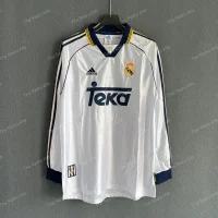Real Madrid 1998/2000 Home Kit - Long Sleeve