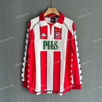 Red Star Belgrade 1998/2001 Away Kit - Long Sleeve