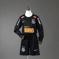 Santos FC 2012 Black Kit Long Sleeve - KIDS