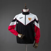 Sevilla FC 1992/1993 White , Black And Red Windbreaker
