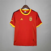 Spain 2002 home Red Kit