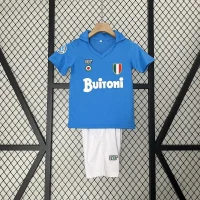 SSC Napoli 1987/1988 Home Kit - KIDS