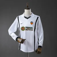 Valencia CF 2000/2001 Home Kit - Long Sleeve