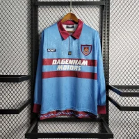 West Ham United 1995/1996 Away Kit - Long Sleeve