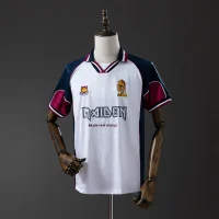 West Ham X Iron Maiden 1999 Away Kit