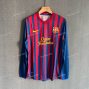FC Barcelona 2011/2012 home kit long sleeve player version retro football shirt