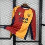 AS Roma 2001/2002 Champions League home kit long sleeve retro football shirt